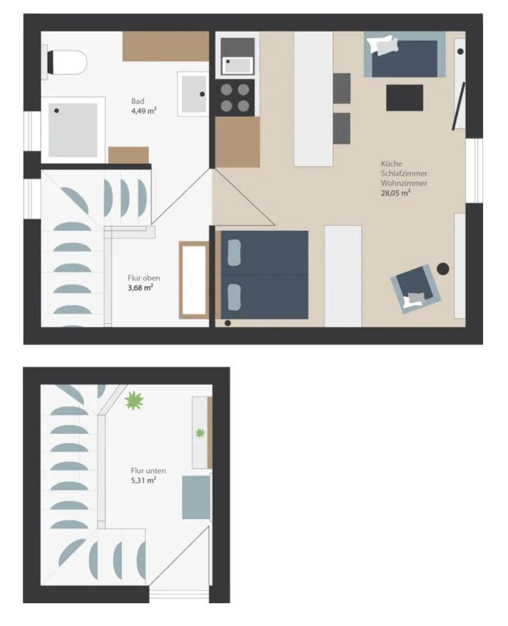 Ferienwohnung In Der Papenburger Stadtmitte Bagian luar foto